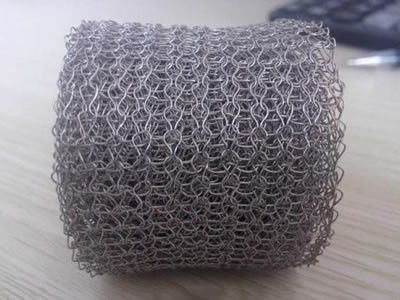Grillage tricoté par 12mm×6mm plat d'en cuivre du fil 100%