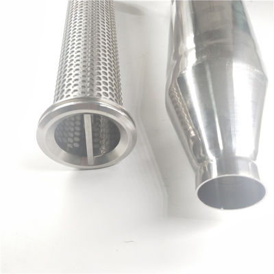 Acier inoxydable liquide Mesh Tube Filter de la filtration SS304 0.5um