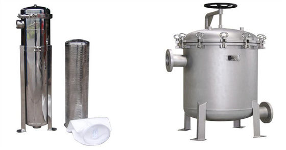 logement Juice And Syrup Filtration de filtre à manches d'acier inoxydable de 2m2 Dn100