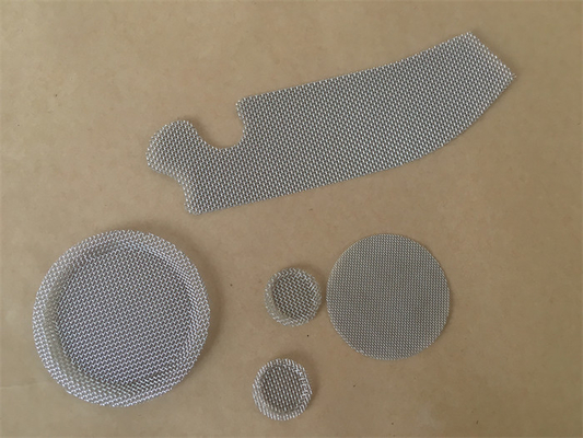 Micron multicouche soudé 3.5mm d'acier inoxydable Mesh Filter Discs 300 de cylindre
