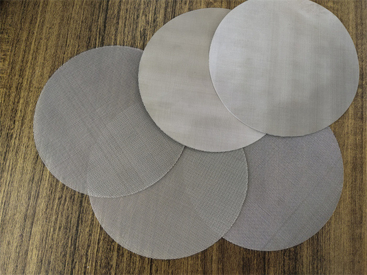 Séchant l'acier inoxydable Mesh Filter Discs Ss 304 75 microns