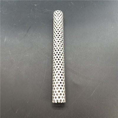 Tube filtrant 200mm perforé en aluminium du diamètre 10mm