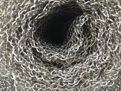 fil tricoté Mesh Industrial Filtration de l'acier inoxydable 316l