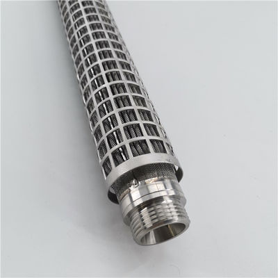 10&quot; micron Rate Pleated Steel Filter Candle de la longueur 65