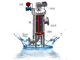 Filtration de nettoyage automatique d'eaux d'égout d'acier inoxydable de filtre de 25 microns